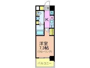 ｴｽﾃﾑﾌﾟﾗｻﾞ神戸水木通ｸﾞﾗﾝｸﾛｽ(411の物件間取画像